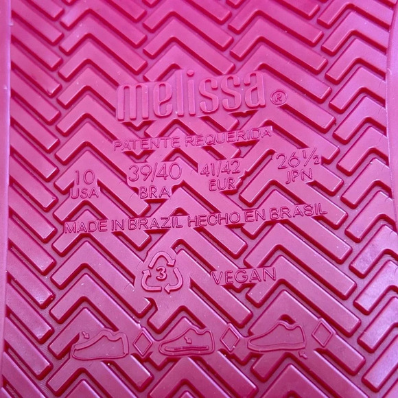 Larroudé’s x Melissa Cali  PVC Slides, BNWOT, Size 39/40 - Picture 8 of 9